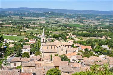 Bonnieux Church & the Luberon Provence